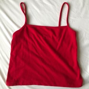 PACSUN RED TANK